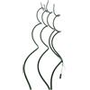 NONE Supporti a Spirale per Pomodori Confezione 12/24, Aste in Acciaio Plastificato per Piante Rampicanti Ø0,8 / Ø1,1 cm, Supporto per Pomodori, Fiori e Giardino, Resistente, Colore Verde da Giardinaggio