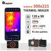 TOOLTOP Termocamera per Smartphone TOOLTOP T5 Android 25Hz, Telecamera Termica Super IR 300*225 per Ispezione di Perdite in Tubature e Riscaldamento a Pavimento