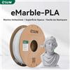 ESUN Filamento PLA Effetto Marmo eSUN per Stampa 3D, 3/5/10KG 1.75mm, Simile a Pietra Bianca, Bobina in Cartone, Materiale per Stampa 3D