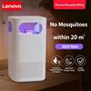 Lenovo Lampada Antizanzare USB Lenovo, Repellente Elettronico per Insetti con Luce LED, Trappola per Piccoli Insetti, Elettrodomestico