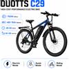 NONE DUOTTS C29 Bici Elettrica da Montagna 750W, 29 Pollici, Batteria Rimovibile 48V 15Ah, Shimano 21 Velocità, Sospensione Anteriore, E-Bike per Adulti
