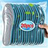 NONE 10/20pz Solette Ortopediche in Memory Foam per Scarpe Uomo Donna, Solette Nano Antibatteriche Deodoranti, Assorbimento del Sudore, Cuscinetto per Corsa