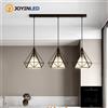 JOYINLED Lampadario a 1/3 Luci, Lampada a Sospensione Moderna Industriale in Ferro, Lampada a Sospensione a Disco per Soffitto, per Soggiorno, Cucina, Ristorante