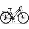 NONE CARPAT C2828, Bicicletta Ibrida, Bici da Trekking 28 Pollici per Uomo e Donna, Deragliatore Shimano Tourney a 21 Velocità, Trasmissione a Catena, Telaio in Alluminio, Freni a Disco Meccanici, Bici da