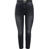 ONLY Straight Fit Jeans ONLEMILY High Waist Straight Fit Jeans | Straight Fit, Lunghezza alla caviglia, Casual, Temperatura massima 30°C ciclo normale