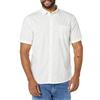 Amazon Essentials Camicia a Maniche Corte in Popeline Elasticizzato (Disponibile in Taglie Extra Forti) Uomo