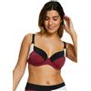 Sans Complexe Beyond The Beach Parte Superiore del Bikini, Colorblock Prugna, 75D Donna