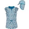 Playshoes Costume Intero e Berretto da Bagno con Protezione UV 50+ Protezione Solare