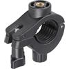 Generisch Base di montaggio funzionale a clip con filettatura da 1/4 e 20 per fotocamere, smartphone, dispositivi fitness, treppiedi, asta fino a 25 mm, collegamento supporto per pickup