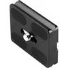 Zerodeko Piastra Quick Release in Alluminio Leggero con Protezione in Gomma Adattatore Sostitutivo per Supporti Fotocamera Kirk Gangrenboqi e Benro Accessorio per Treppiedi