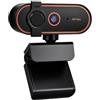 ZYWUOY Webcam USB 1080P HD con copertura privacy per PC | materiale ABS e gioco, design compatto per streaming e conferenze