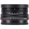 VILTROX 26mm F2.8 EVO Pancake Obiettivo per Nikon Z | AF 26mm f/2.8 Z, Obiettivo Full Frame Compatibile con Nikon Z Z6 III Zf Z8 Z9 Z30 Zfc Z50 II Z7 II ZR