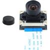 APGLSXY Webcam Fisheye - Videocamera da 5 MP, 1080p, con ampio angolo di visione notturna, modulo video per modelli 3B+4B