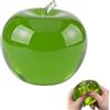 Junjie Pink Apple Squishy - Palla antistress realistica a forma di arachidi, giocattolo divertente e morbido, per alleviare lo stress e aumentare la concentrazione (F)