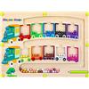 Vindany Giochi Montessori Magnetici,Labirinto Magnetico Colori e Numeri Giocattoli Gioco di smistamento Magnetico dei Colori Labirinto di conteggio Lavagna Magnetica, Educativi Giocattoli Regalo per 3 4 5 6