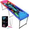 Beer Pong Confezione Ufficiale di Birra Pong Spot Light LED | Neon | Tavolo B-Pong Illuminato + 22 Tazze Americane + 24 bastoni + 2 Palline Fluo | Kit Completo | qualità Premium | OriginalCup®
