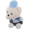 ifundom Peluche Orso Poliziotto Morbido Per Ragazzo Ragazza Giocattolo Educativo Sul Sicurezza Stradale Compleanno Adorabile Per Festività