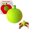 Junjie Pink Apple Squishy - Palla antistress realistica a forma di arachidi, giocattolo divertente e morbido, per alleviare lo stress e aumentare la concentrazione (K)