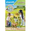 Playmobil Country 71309 Famille de chats avec femme et enfant