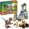 LEGO Jurassic World 76957 - Fuga del Velociraptor (137 pezzi)