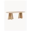 Venture Design Tavolo ovale effetto legno Bootcut, 230 x 115 cm