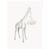 Qeeboo Lampada da terra piccola a LED Giraffe in Love