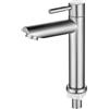 Tofficu Rubinetto Lavabo Singolo in Acciaio Inossidabile Rubinetto a Cascata Per Bagno E Cucina Freddo Per Lavello Installazione Semplice 21.00X13.00X6.20Cm