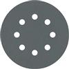 Bosch Accessories Bosch 5x Disco per levigatura PRO F355 per levigatrici rotoorbitali | per Calcestruzzo, Pietra dura, Grano 600, Professional Accessorio levigatrice rotoorbitale