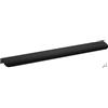 SOTECH 10 maniglie per mobili Blankett Tommy nero spazzolato 350 mm Maniglie per porte da montare sul lato interno del frontale incl. viti di fissaggio