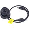 XENOCAM AHD TVI CVI Analogico Mini Telecamera Dome 1080P Telecamera di Sicurezza Impermeabile IR Dome 2MP 4 in 1 Hybrid 2.8mm Visione Notturna Infrarossi CCTV Videosorveglianza HD Over Coax Nero