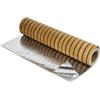 Comart - Rivestimento Adesivo Parete Habita - 60x280 cm - Liste Legno Shiny | in Polietilene Espanso, Fonoassorbente, Resistente all'Acqua e allo Sporco, Facile da Pulire, Tagliabile su Misura