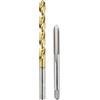 QUARKZMAN Set Maschi e Punte M5x0,5 HSS-6542 Rivestiti/Non 4,5mm