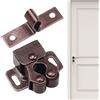 Generico Cabinet Door Catch - Cabinet Latch Hardware, Stable Spring Loaded Door Latch Lock, Double Roller Catch Hardware | Wardrobe Doors Suction Buckle For Furniture, Lockers, Cupboard, Closet
