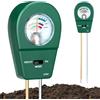 Tolesum Misuratore di Terreno 3 in 1 per Casa e Giardino: Tester Semplice per PH, umidità e Nutrimento - Sensore per Piante Senza Batterie - Pratico Aiuto per Fiori, Vasi e Orto Domestico