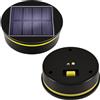 Joycabin Lampade solari di ricambio Top 8 cm con LED luce bianca calda, coperchio solare, IP65 impermeabile, scatola batteria solare, pannello solare, ricambio per lampade solari, lanterna, coperchio