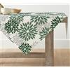 Artoid Mode Floreale Foresta Verde Dalie Autunno Biancheria Da Tavola Caso Stagionale Cucina Decorazione Tavolo Casa Casa Vacanza Decorazione Festa 85x85 cm