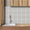 AREDE 32 Pz Adesivi per Piastrelle Bagno e Cucina 15 x 15 cm Autoadesivo Decorazione Adesivo murale in PVC Impermeabile Adesivi Parete mattonelle mosaico stile / T1061