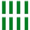 C.X.Y. 24 Pezzi Candele Lunghe Non Profumato Durata 11h Misura 22cm lunghezza*2cm diametro (VERDE)