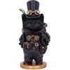 Nemesis Now Steampunk, statuetta in resina, nera, 19,5 cm