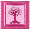 Ali Brothers Telo Mare Grande, cotone 210x230 cm+7cm frange| Telo Spiaggia antisabbia | Asciugamano Mare Fouta, frange e angoli - Pareo Donna Uomo Ragazzi | Pic Nic Beach Towel Coperta, lungo leggero (ROSA)