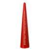 Heaven Sends Candela dell'Avvento rossa, 25 cm, candela natalizia con numeri dorati, 10 ore di combustione