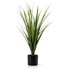 PASCH® Piante artificiali grandi, piante artificiali in vaso (cespuglio di yucca (70 cm)
