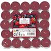Price's Petali Candles - Candele Tealight Profumati e Colorati ai Frutti di Bosco - 25 Pezzi - Durata Fino a 4 Ore di Combustione