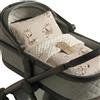 Totsy Baby Coperta Neonato Pile Set: Coperta Invernale 75x60 cm + Cuscino 35x30 cm Invernale - copertina minky cotone calda morbida coccolosa bimbi inverno - carrozzina bambini Oeko-Tex Giraffa