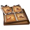 CREAZIONI ANTART Idea Regalo Set Quadretti Shabby Chic Country ARREDAMENTI Cucina 15x15 (1) (SR5)