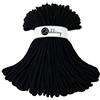Bobbiny corda 5 mm x 100 m - nero