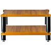 Easnuroz Scaffale HiFi Rack AV Supporto Per Lettori HIFI Stand Mobile Audio HIFI A 1/2/3/4 Strati Armadio Per Dispositivi Di Streaming HiFi Racks Scaffale AV HiFi Componenti Audio Video(Wood color,60*