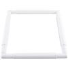 Hilitand Cornice Quadrata Per Punto Croce Strumento Di Puntamento Per Ricamo In Plastica Con Clip 27,9 X 27,9 Cm