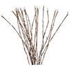 Babody, 40 rami artificiali a gambo lungo, 40 cm di rami di bacche flessibili in filo di ferro, piccole branche in rattan, ramoscelli finti, fiori artificiali secchi, per decorazioni per matrimoni e