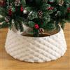 Odot Gonne per Albero di Natale 120-150cm, Copri Base per Albero di Tessuto di Peluche per la Base dell'Albero Decorativa per Alberi Artificiali di Medie Dimensioni (Stile 3,55x72x24cm)